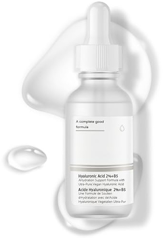 Hyaluronic Acid 2%+ B5, Acido Hialuronico Serum Facial, Serum Acido Hialuronico, Hidratación Duradera, Calma la Piel, Minimiza los Poros, Apto para Todo Tipo de Piel, 30ml