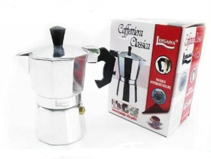 OISE ART STORE Trade Shop - Caffettiera Moka Macchinetta caffè Espresso Napoletano Misura 1 Tazza