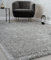 Mia's Teppiche Fiona Wohnzimmer, Schlafzimmer Silber 120x160 cm Hochflor