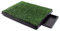 Fudajo Welpen Hundetoilette mit Gras 63x51cm – Hundeklo mit Kunstrasen als Trainingsunterlage für Welpen und Hunde