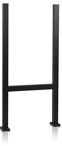 Zelsius Universal Stahl Briefkastenständer | RAL 7016 Anthrazit | Standfuß für Wandbriefkasten, Postboxen | Standfeste Briefkastenhalterung | Halterung für Briefkästen, Paketboxen