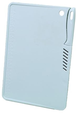 Chopping Board Plastic Utility Cuttingboard with Storage Knife,Hanging Hole,Flexible Chopping Board Multipurpose Nonslip Surface 11.42 x 7.87 inch Double Sided Choppingboard