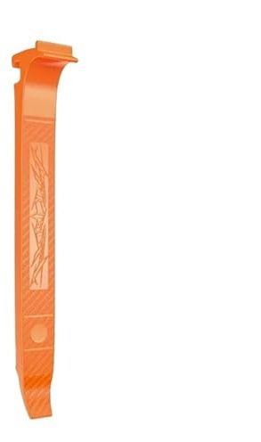 ATUMY Fahrrad Reparaturset Hebeleisen für Fahrradreifen, Reparaturset für Fahrradreifen, Reifenheber, Öffner/Brecher, Löffelstiel, Werkzeug zur Schlauchdemontage Fahrradflickzeug(Orange 1PC)