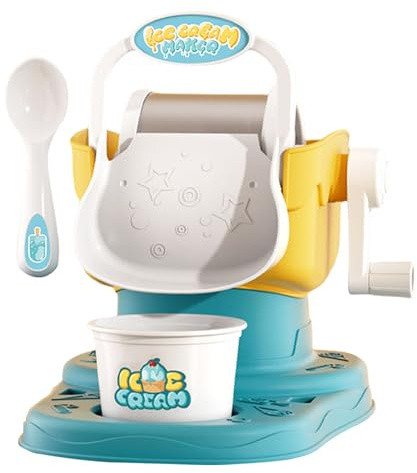 Children's Treat Maker – manuell smoothiee Maker, barnfruktyoghurt – verktyg | rolig desserttillverkardesign, Easy Clean-system med fryst fruktfruktfrukt-smoothiee – Kitspecifikation av