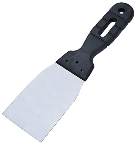 AERZETIX - C54958 - Spatule universelle 60x220 mm - pour maçonnerie peinture mastic plâtrier plaquiste - grattoire/couteau papier peint - poignée en plastique - lame en acier inoxydable