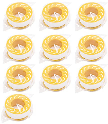 Lot de 10 rouleaux de ruban en téflon PTFE fileté - 17 mm x 14 m - Étanche - Pour piscine, cuisine, plombier d'eau, salle de bains, toilettes