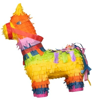 Smiffys Lama-Piñata, Mehrfarbig, 43x26cm