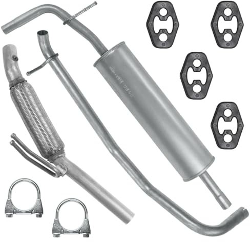 Polmo Schalldämpferset Auspuffanlage Auspuff für VW UP! 1 I 2011-08/2020 1.0