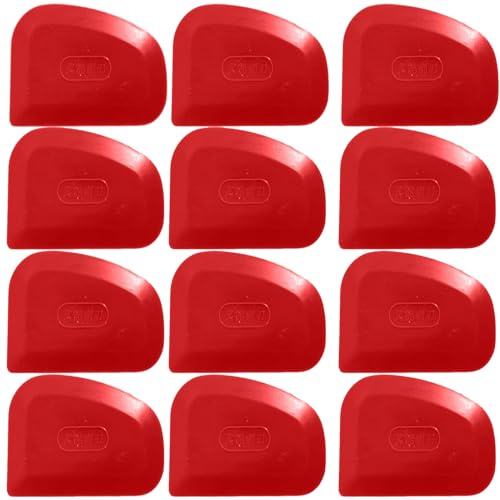 12 Piezas Dijeadores De Llenado De Carrocería Automotriz - Aplicador De Llenado Del Cuerpo Del Automóvil - Extendiendo Reutilizable Para Aplicar Rellenos, Puties, Esmaltes, Calafateo Y Pintura