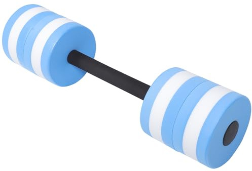 Veemoon Manubri Acquatici Eva 57 CM Blu per Allenamento e Riabilitazione in Acqua Attrezzature per Esercizi Acquagym Portatili per Piscina