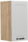 Vicco Hängeschrank R-Line, hängender Küchenschrank, Weiß Landhaus, 30 cm