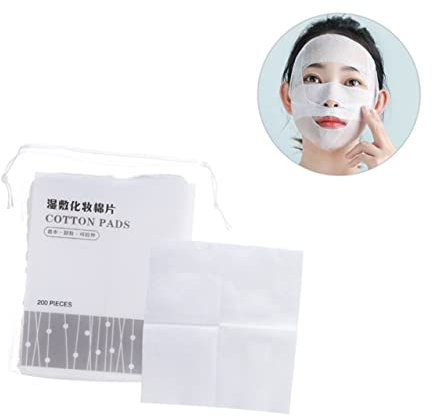 Veemoon Thin Makeup Remover Stretchable Facial Pads for Fashion Makeup for Women Cosmetic Pad Use for Wiping and Applying Skincare Products