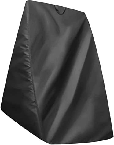Gatuida Regenbedeckung aus Schlauchaufroller tragbar Schutz Schlauchtrommelabdeckungen für den Außenbereich Gartenschlauchaufbewahrung für draußen 210d wasserdichtes Oxford-Gewebe Schwarz