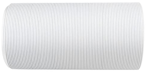 FRELEAN Tubo de ventilación de 2m PP AC | Manguera de ventilación de Calor Plegable y Estirable | Hilo Derecho para Unidades de CA portátiles/Ventana AC/Dehumidifiers | 150 mm de