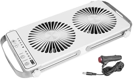 siduytin Ventilatore da tetto per camper, ventola di raffreddamento, 12 V CC, multifunzionale, con fusibile di sovracorrente, tecnologia interruttore, con indicatore alimentazione, portatile, con