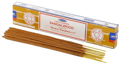 Satya sandelträ rökelsepinnar (1-pack)
