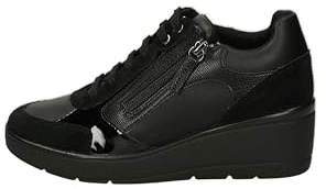 Geox Fille D Ilde C Shoes, Noir, 36 EU
