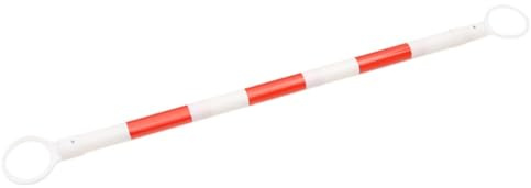 vidaXL Barras retráctiles para conos de tráfico 10 uds ABS 116-197 cm
