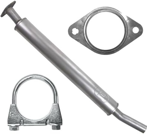 Polmo Schalldämpferset Auspuff Vorschalldämpfer für Focus 3 III MK3 2011-06/2014 1.6