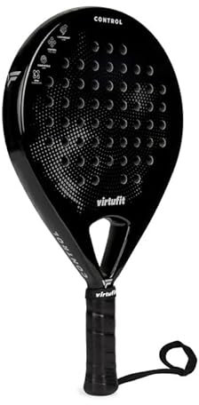 VirtuFit Control Padelschläger - Schwarz - Grau