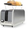 Ex-Pro 2 Slice Toaster with Extra Long Slots, Bun Warming Rack, 7 Browning Settings, Defrost, Reheat and Cancel, 1450W