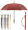 Sapor Design Regenschirm Stockschirm sturmfest Auf-Automatik windsicher | XXL groß & stabil für 2 Personen Damen & Herren | Golfschirm Reise – 123 cm Ø elegant | SAPOR MODERN