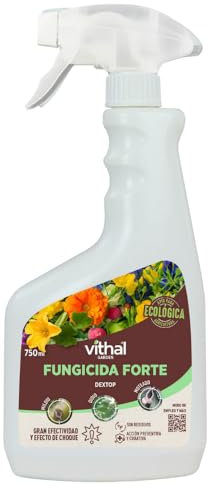 VITHAL Fungicida Forte LU 750 ml - Fungicida Plantas Preventivo, Curativo, Amplio Espectro Contra Enfermedades Fúngicas, Uso Ecológico, Efecto De Choque y Gran Persistencia