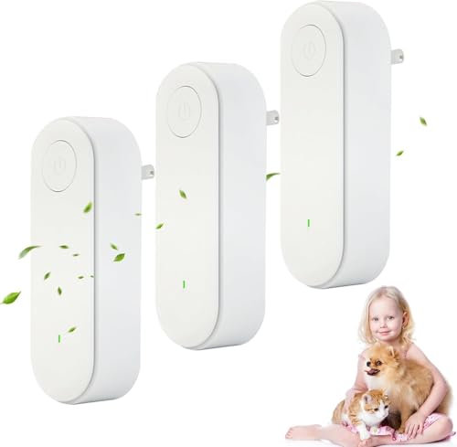 Clairu Air Purifier, Claru Ionic Air Purifier Plug In, Clairu Ionic All-In-One Air Purifiers, Instantly Cleans Air, Filter-Free Purifier, Mini Portable Negative Ion Generator for Home (3)