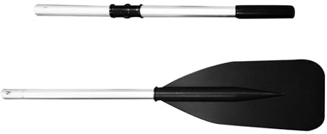 SZLIFE Pagaia per Canoa, Galleggiante, Attrezzatura per pagaia, Versatile, Remo per Barca, Albero in Alluminio per Kayak, gommone, Surf, tubing fluviale, 132 Centimetri