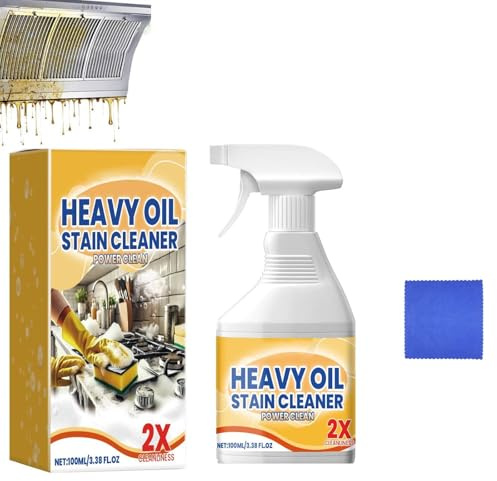 Grease Remover Spray, Clean Up Kitchen Oil Stain, Heavy Duty Kitchens Foaming Degreaser, Multipurpose Kitchen Cleaner, Kitchens Foam Cleaner, Powerful Kitch en Oil Cleaning Spray, Foam Remover