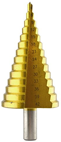 4-42mm passo trapano conica 14 passaggi foro HSS fresa 4341 finitura Titanium alesatore TE859