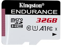 Kingston High Endurance microSDXC95R/30W C10 A1 UHS-I SDCE/32GB