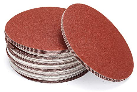 Schleifscheiben 150mm ohne Loch ungelocht Klett Exzenter Schleifpapier Schleifblätter P40-P2000 P40 10 Stück