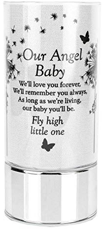 Widdle Gifts Memorial Light Up Tube Light - Angel Baby