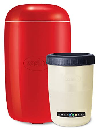 EasiYo Red Yogurt Maker 1KG with Jar & Instructions | Yoghurt Maker