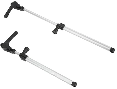 2 st. Hållare Rod för husvagnfönster, 310-435mm Teleskopisk Aluminiumlegering, Husvagn fönsteröppnare/stängningsbar, Trailer Fönster Fäste för husvagn,