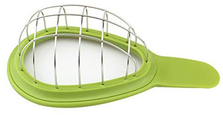 MOGSA Éplucheur d'avocat, légumes, mangue, melon, fruits - Outil de cuisine à main - Vert