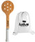 Ludus™ Racchetta di Legno Padel + Porata Racchetta, Pala per migliorare l'allenamento nel padel, Pala+ Sacca per Controllo e colpire nel Punto Dolce 1 pz (Racchetta di Legno + Sacca)