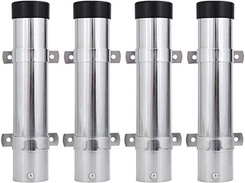9Tong Rutenhalter Boot Wandhalterung Rutenhalter Boot Edelstahl Marine Seite Rutenhalter Edelstahl Boot Kajak Salzwasser Süßwasser 4pcs