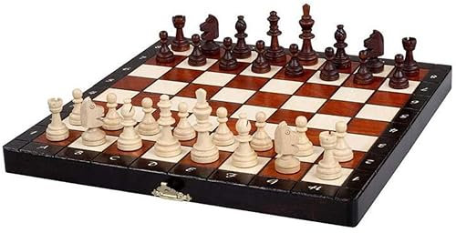 Schackbrädspel,Träbord Schack Kinesiskt schackspel Folding Chessman Jul Födelsedag Premiumpresenter Underhållning Brädspel Schack Brädspel decorate
