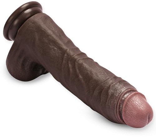 Consolador anal BDSMAGE XXL de 28,5 cm, con cola, consolador gigante con venas, réplica de pene, tapón anal, juguetes anales, juguete sexual erótico para parejas, sexo extremo