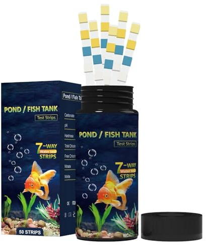 Aquarium Test Kit, Aquarium Test Kit, Pool Water, Effective Water Tester Strips for Fish Tank Pool Tests
