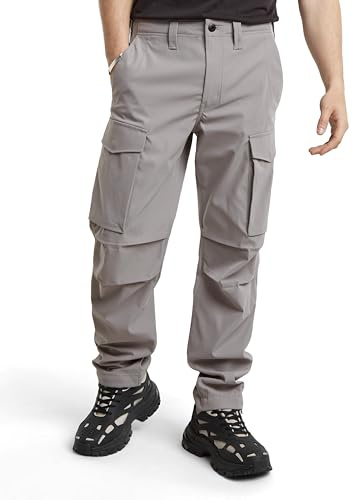 G-Star Men's Core Regular Cargo Pants, Grey (sharkskin D24309-D517-G677), 34W / 34L