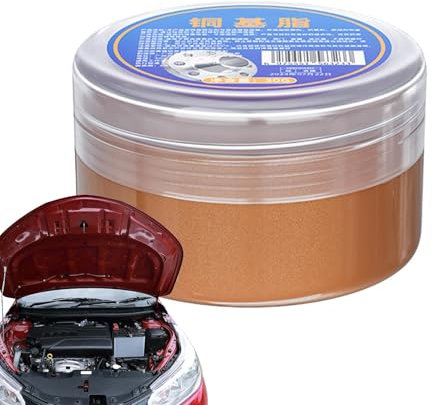 Composto Antigrippante, Lubrificante Antigrippaggio Al Rame | Grasso Professionale Al Rame | Grasso Multiuso A Base Di Rame, Lubrificante Antigrippaggio Al Rame Per Alte Temperature Per Auto