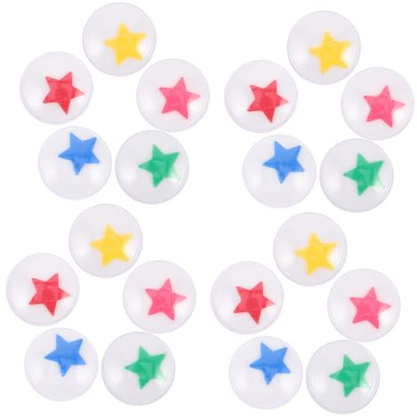 DIYEAH 240pezzi Occhi di Plastica Autoadesivi per Artigianato Decorazioni per Scrapbooking per Giocattoli Lavoretti di Halloween e Bricolage Fai da Te Colore Casuale