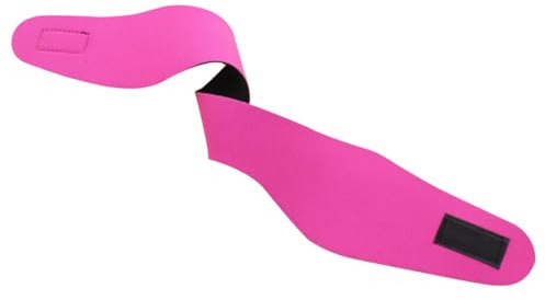 VICASKY Fascia da Nuoto in Neoprene Regolabile per Yoga Immersioni Protezione per Orecchie Adatta Ragazzo Ragazza e Adulti Colore Rosa