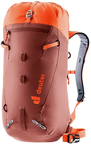 deuter Guide 24 alpiner Kletterrucksack, Redwood-papaya