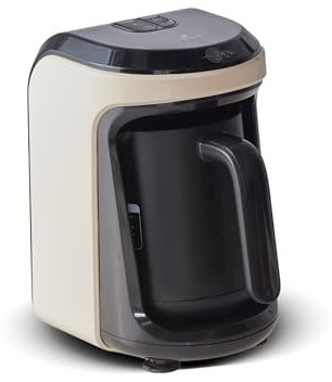 KARACA Hatir Hüps Turkish Coffee Machine for 5 People, Fully Automatic Instant Coffee Machine, Turkish Mocha with Milk or Hot Chocolate, Cream