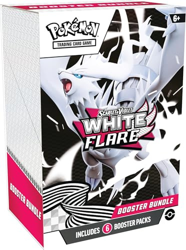 Pokémon TCG: Scarlet & Violet—White Flare Booster Bundle (6 Booster Packs)
