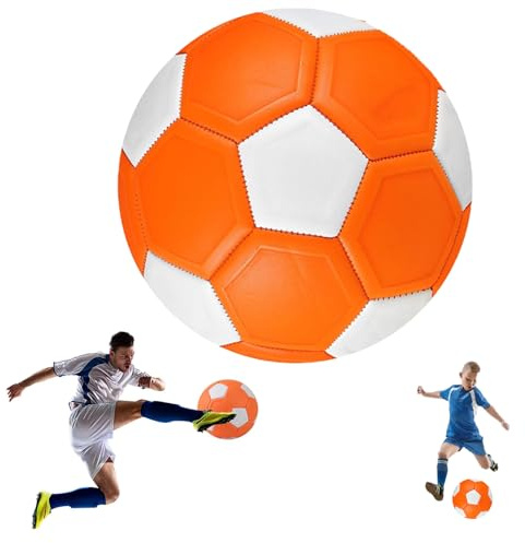LuyoNova Pallone da Calcio,Palla Calcio Bambini Taglia 5 Ball Gomma EVA Knuckleball Swerve Ball,per Allenamento di Calcios Ragazzi e Adulti Indoor Outdoor Scuola Unisex